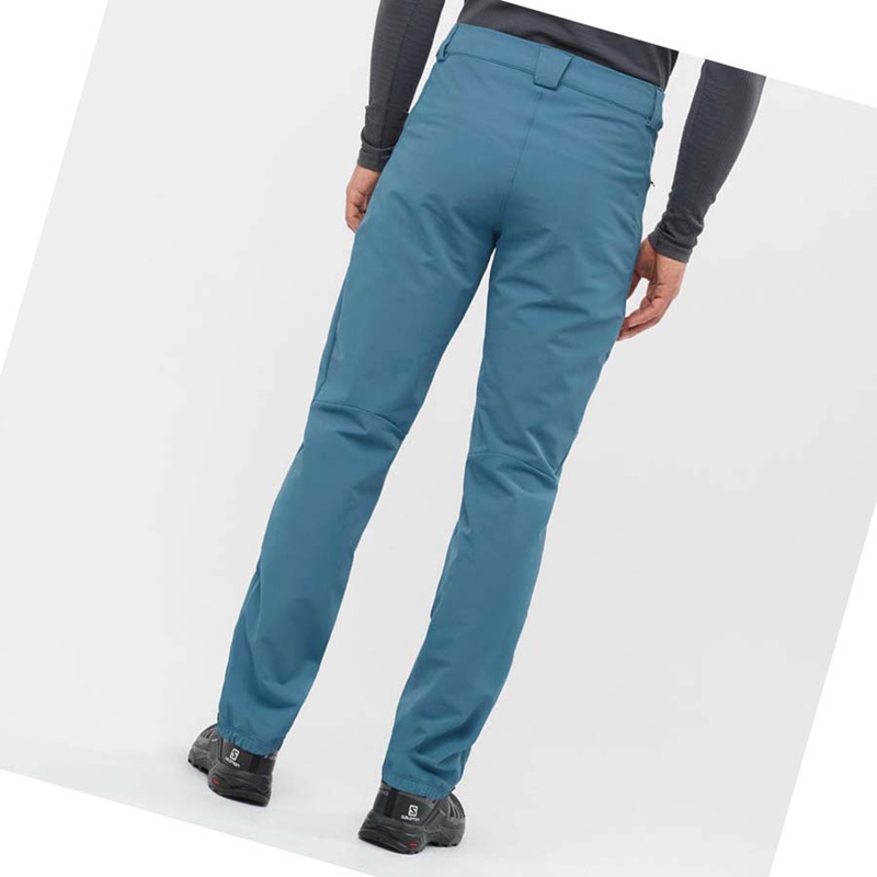 Salomon OUTPEAK WARM Byxor Herr Blå | 26041-MEQJ