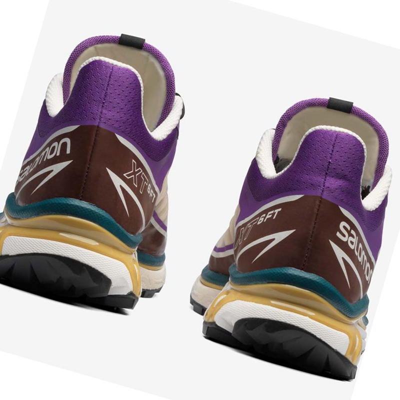 Salomon XT-6 FT Sneakers Dam Lila Choklad | 29376-AIMU